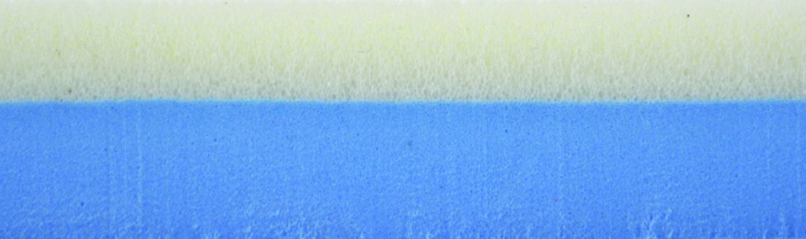 NORA LUNASOFT COMBI MOTION 1 / SILK/LIGHT BLUE / 16MM / 1200MM x 960MM photo