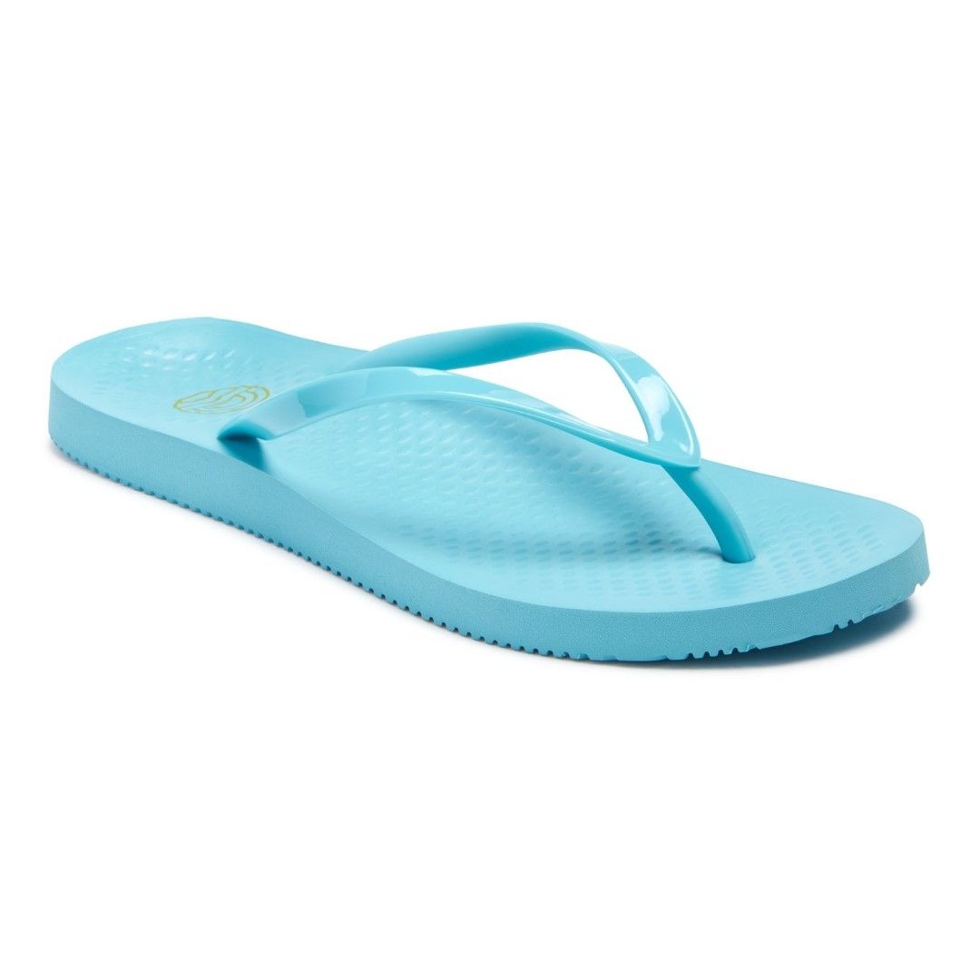 VIONIC WOMENS NOOSA SOLID TOE POST SANDAL - OCEAN photo