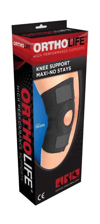 ORTHOLIFE KNEE SUPPORT MAXI - NO STAYS photo