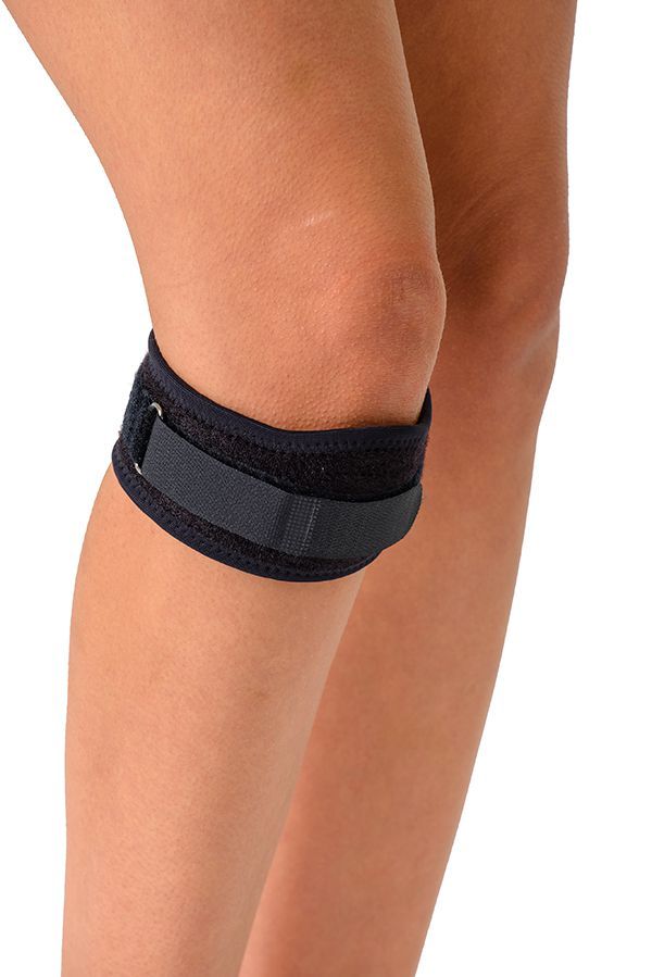 ORTHOLIFE JUMPERS KNEE STRAP WITH SILICONE PAD / UNIVERSAL  (D) photo