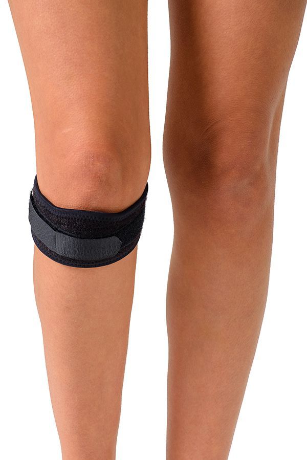 ORTHOLIFE JUMPERS KNEE STRAP WITH SILICONE PAD / UNIVERSAL  (D) photo