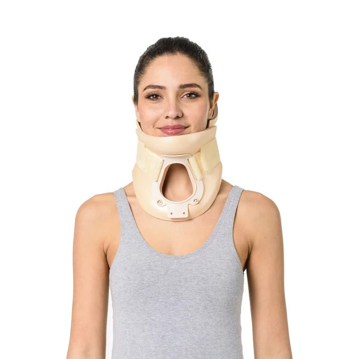ORTHOLIFE CERVICAL COLLAR WITH TRACHEA OPENING photo