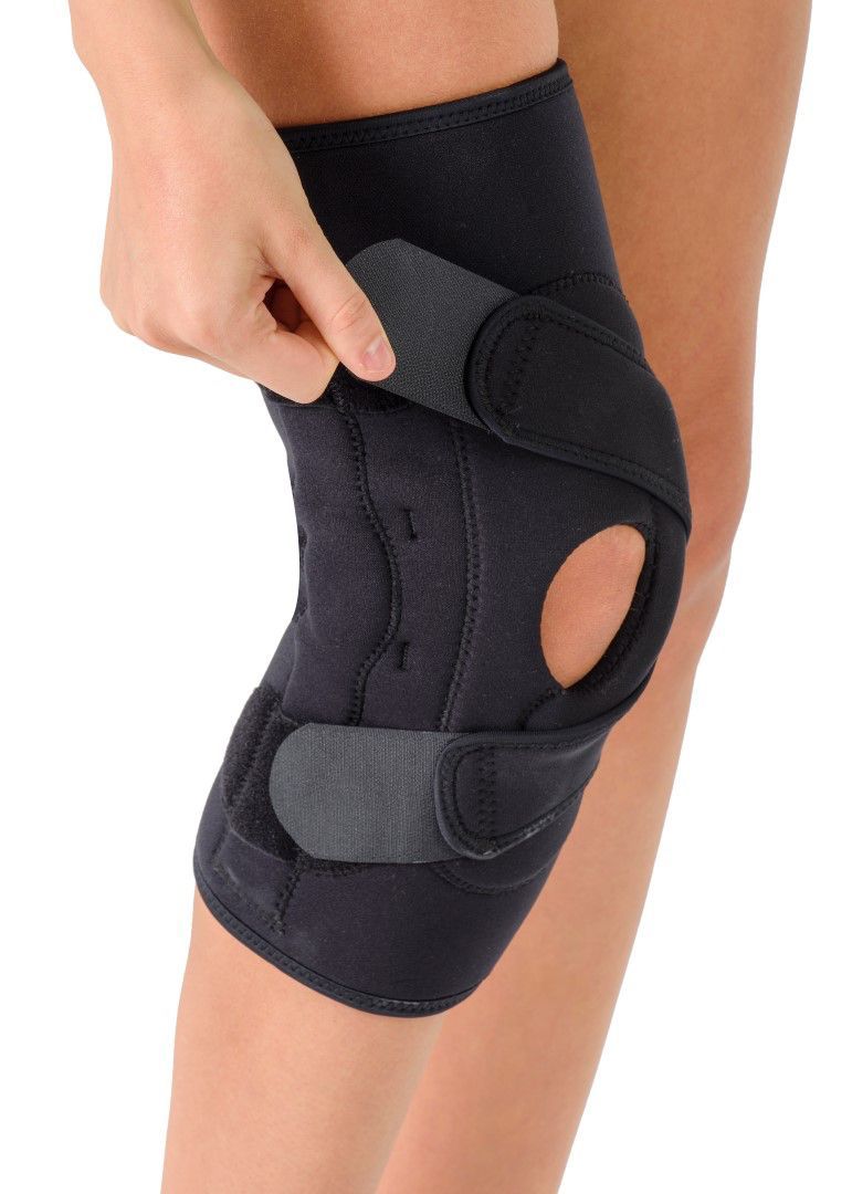 ORTHOLIFE OPEN PATELLA J KNEE STABILISER photo