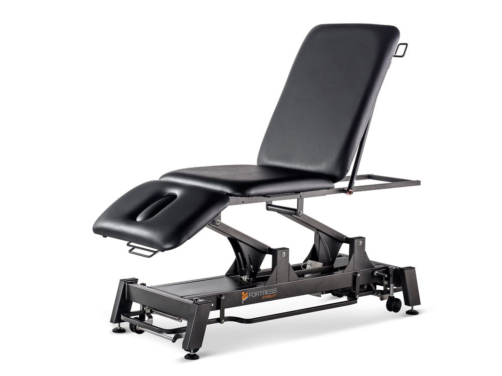 FORTRESS STABILITY 3-SECTION SHORTHEAD / BLACK FRAME / BLACK UPHOLSTERY / 360 DEGREE OPERATION-O photo