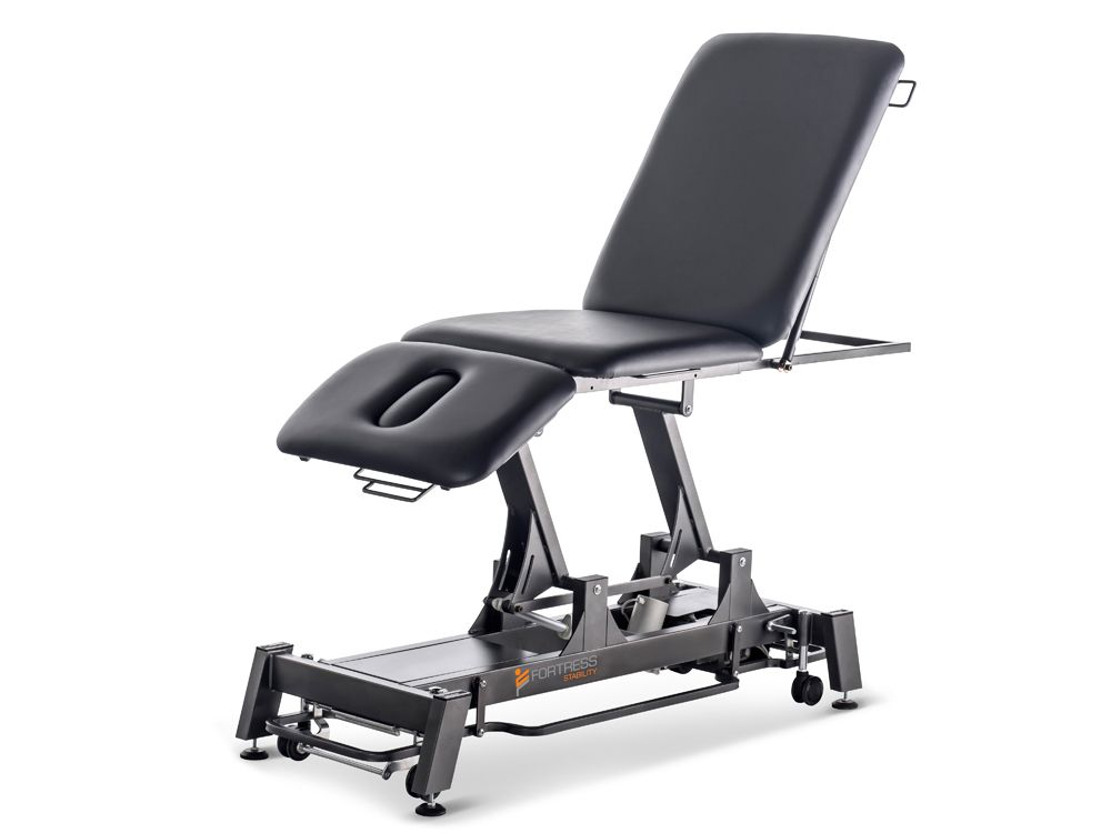 FORTRESS STABILITY 3-SECTION SHORTHEAD / BLACK FRAME / BLACK UPHOLSTERY / 360 DEGREE OPERATION-O photo