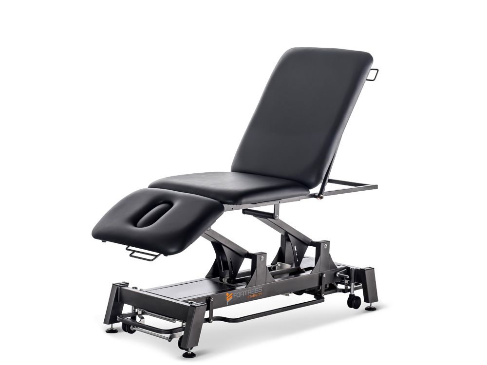 FORTRESS STABILITY 3-SECTION SHORTHEAD / BLACK FRAME / BLACK UPHOLSTERY / 360 DEGREE OPERATION-O photo