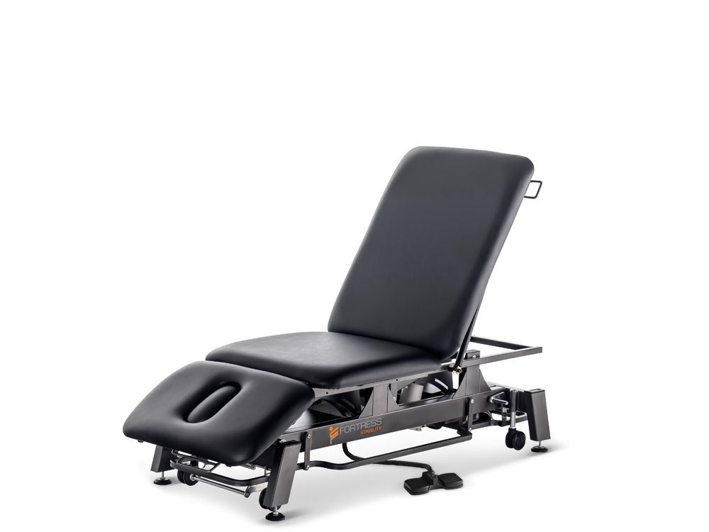 FORTRESS STABILITY 3-SECTION SHORTHEAD / BLACK FRAME / BLACK UPHOLSTERY / 360 DEGREE OPERATION-O photo