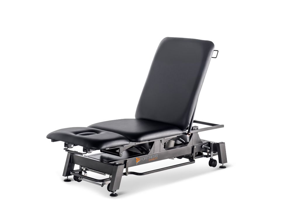 FORTRESS STABILITY 3-SECTION SHORTHEAD / BLACK FRAME / BLACK UPHOLSTERY / 360 DEGREE OPERATION-O photo
