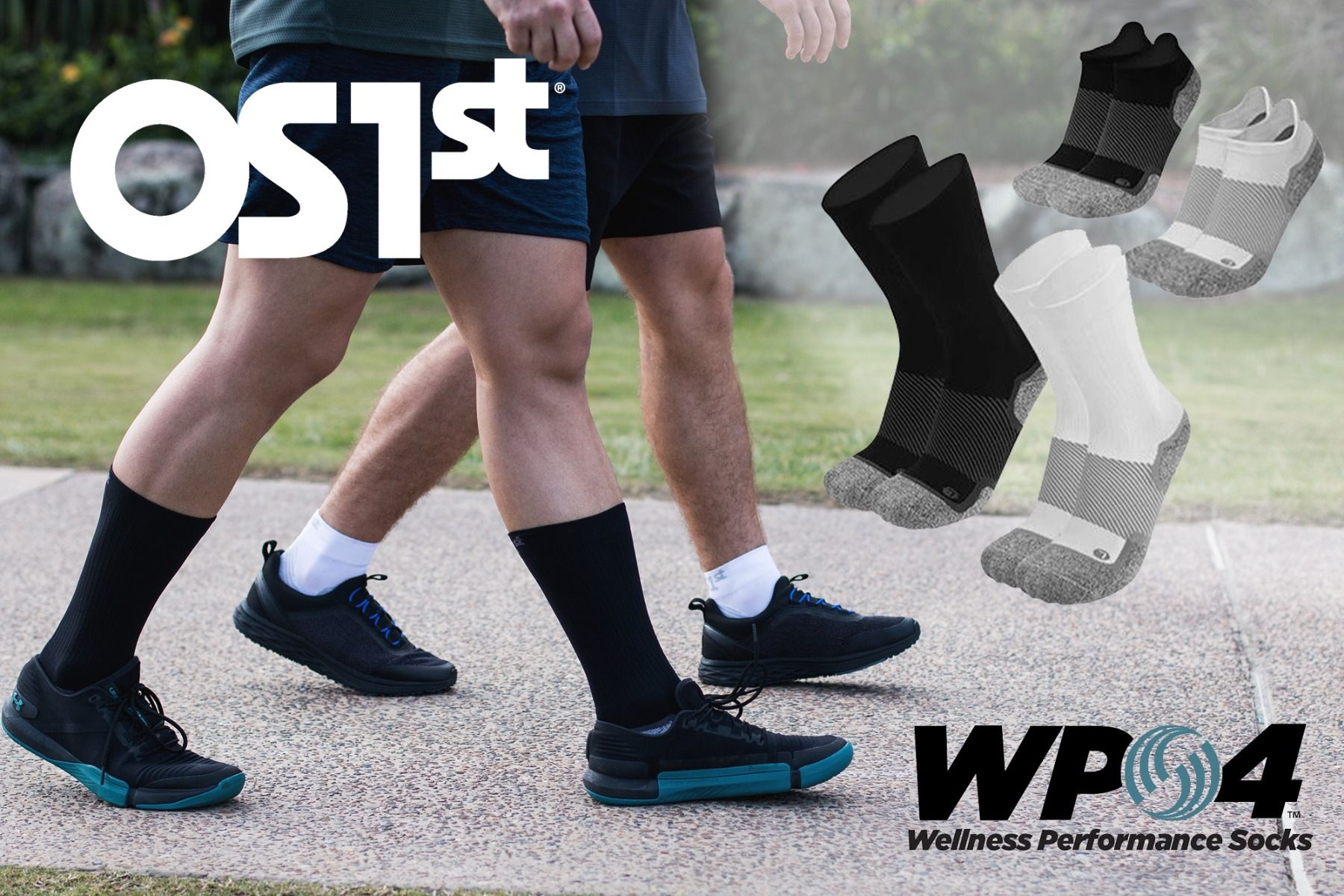 OS1 WELLNESS PERFORMANCE SOCK CREW photo