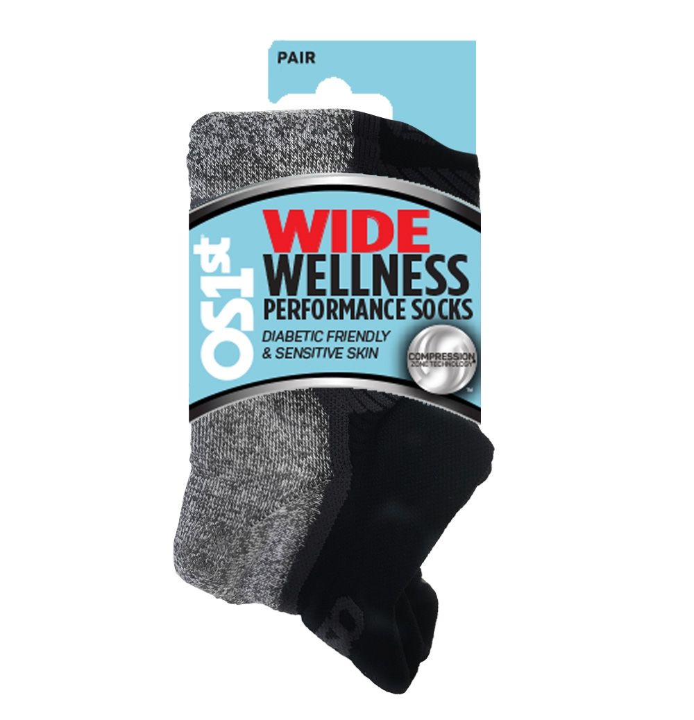 OS1 WELLNESS PERFORMANCE SOCK NO SHOW / BLACK  photo