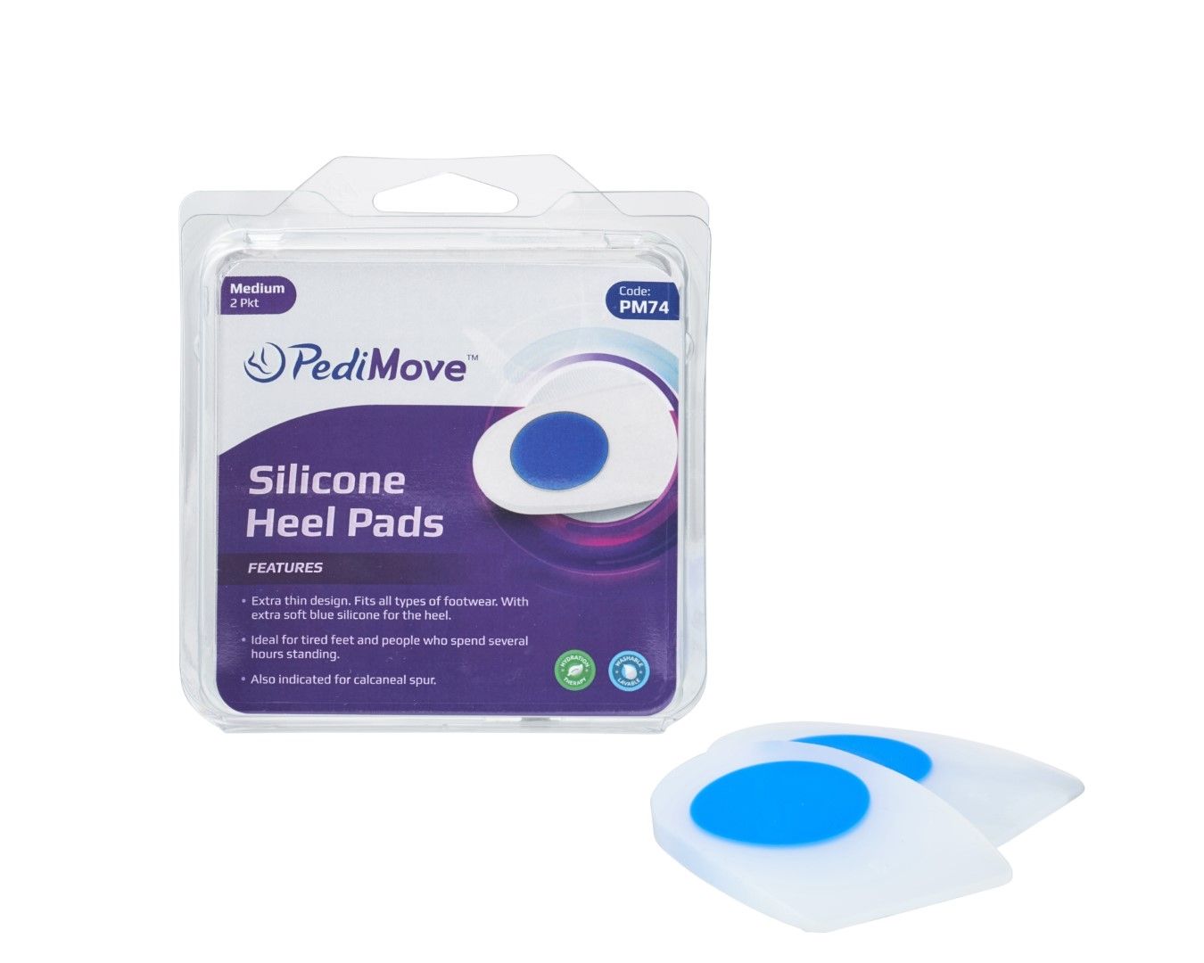 PEDIMOVE SILICONE HEEL PADS photo