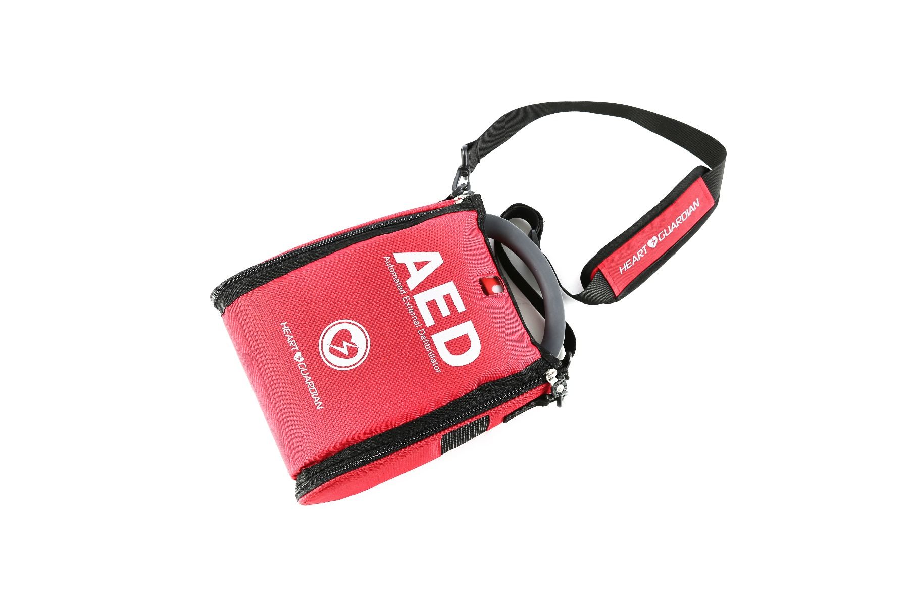 HEART GUARDIAN DEFIBRILLATOR HR-501 AED / COMPLETE KIT INCLUDING PADS & BATTERY photo