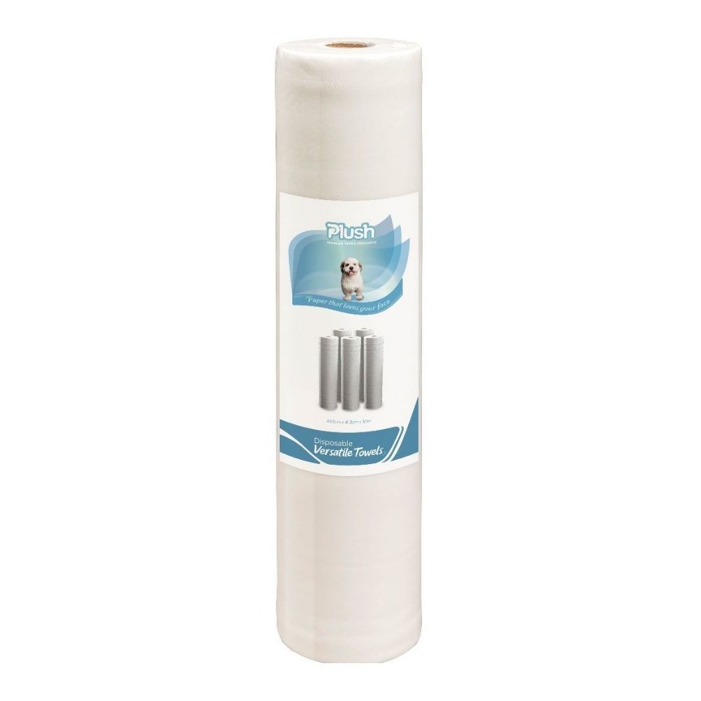 PLUSH VERSATILE TOWEL / 50M ROLL / PERFORATED / LARGE / 49.5 X 41.5 CM photo