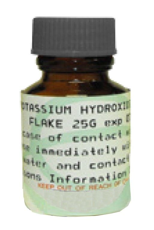 POTASSIUM HYDROXIDE photo