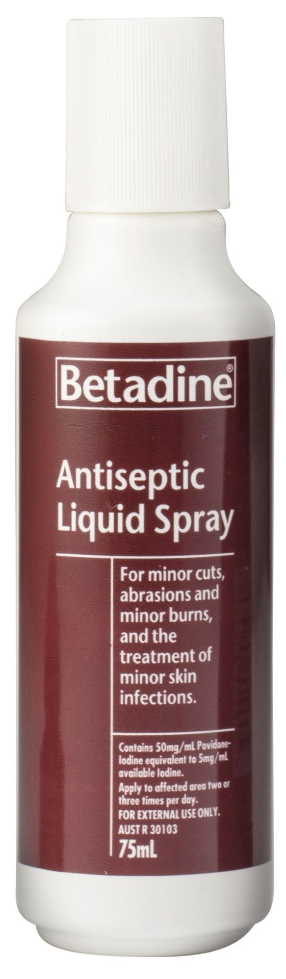 BETADINE ANTISEPTIC LIQUID SPRAY / 75ml photo