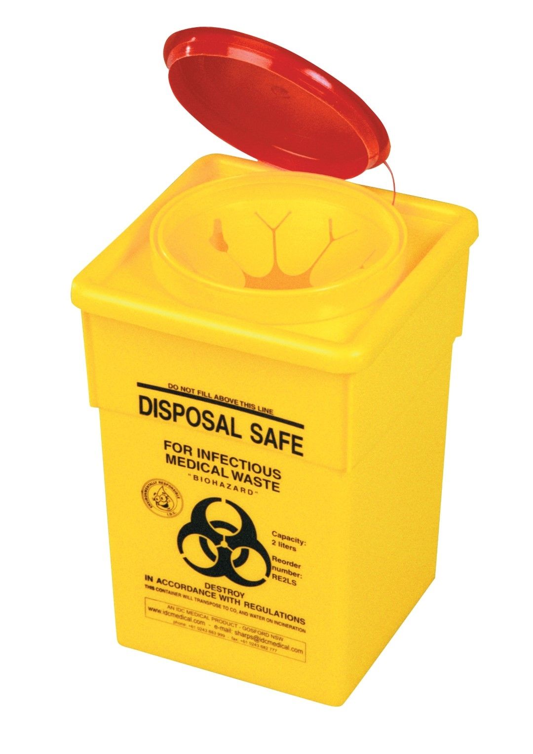 SHARPS WASTE BINS photo