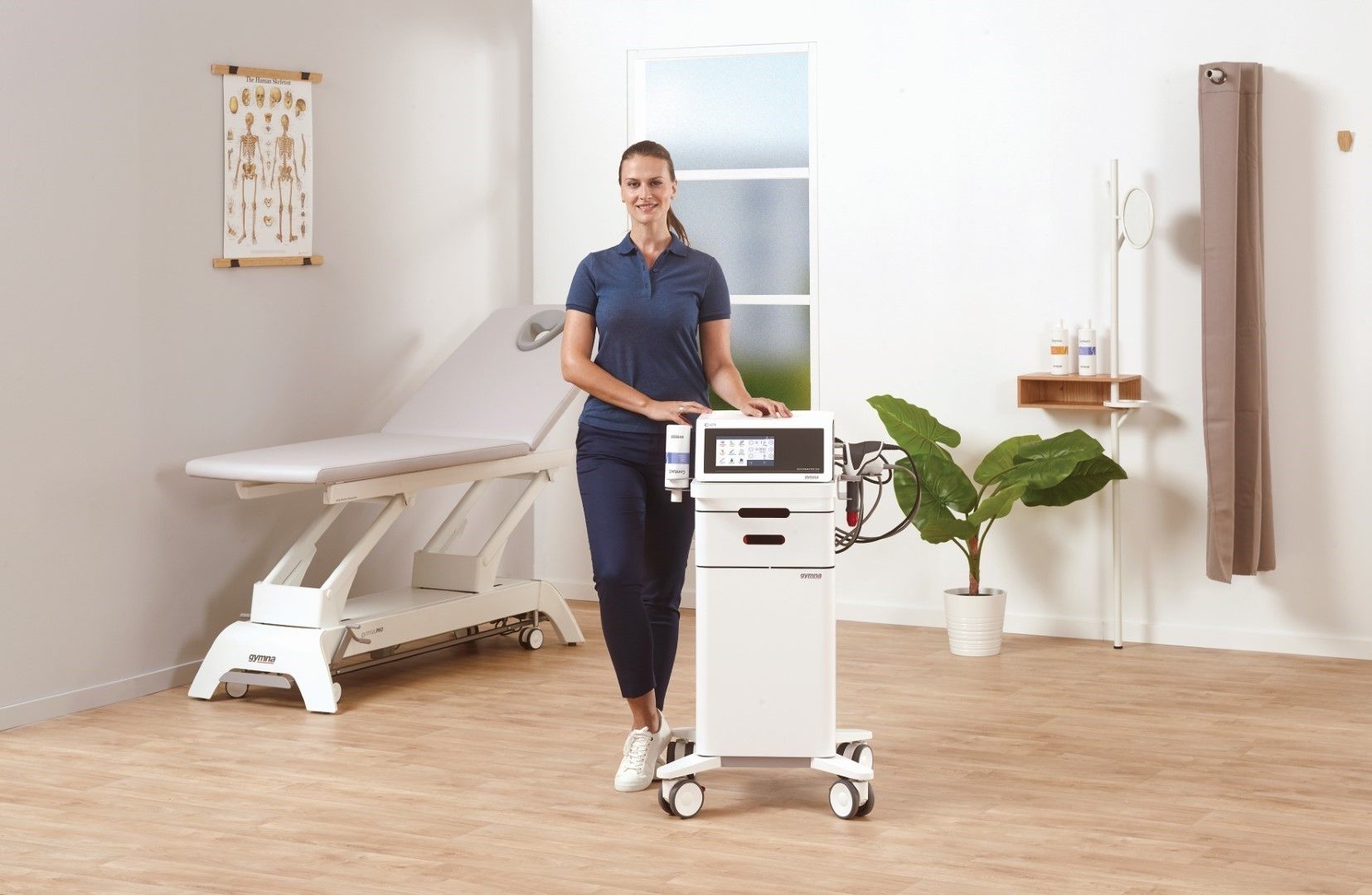 GYMNA SHOCKMASTER 500 PRO ESWT SHOCKWAVE/ INCLUDING 5.0 MILLION SHOCKS & 3X FREE APPLICATORS photo