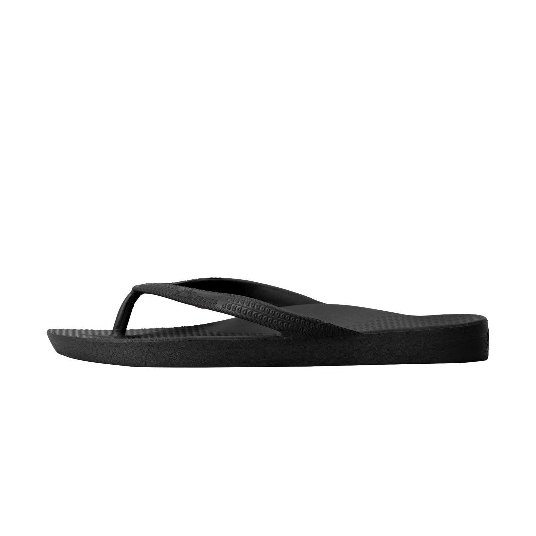 SOLIES ORIGINAL ARCH SUPPORT THONGS / BLACK photo