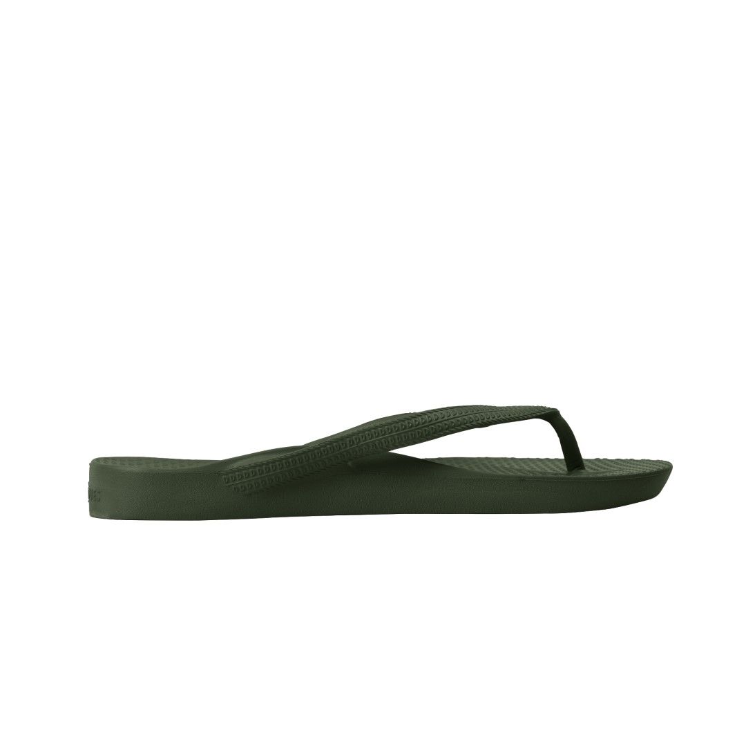 SOLIES ORIGINAL ARCH SUPPORT THONGS / JUNGLE GREEN / SIZE US MENS 9 / WOMENS 10 photo