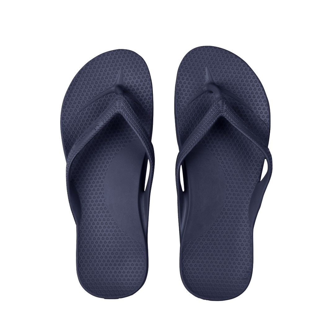 SOLIES ORIGINAL ARCH SUPPORT THONGS / NAVY photo