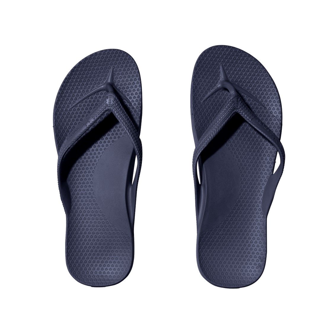 SOLIES ORIGINAL ARCH SUPPORT THONGS / NAVY photo