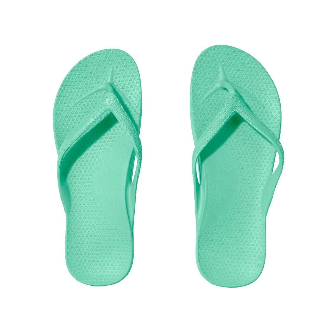 SOLIES ORIGINAL ARCH SUPPORT THONGS / COOL MINT photo