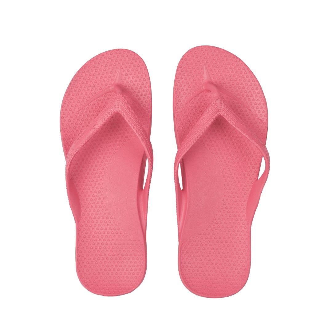 SOLIES ORIGINAL ARCH SUPPORT THONGS / DEEP CORAL photo