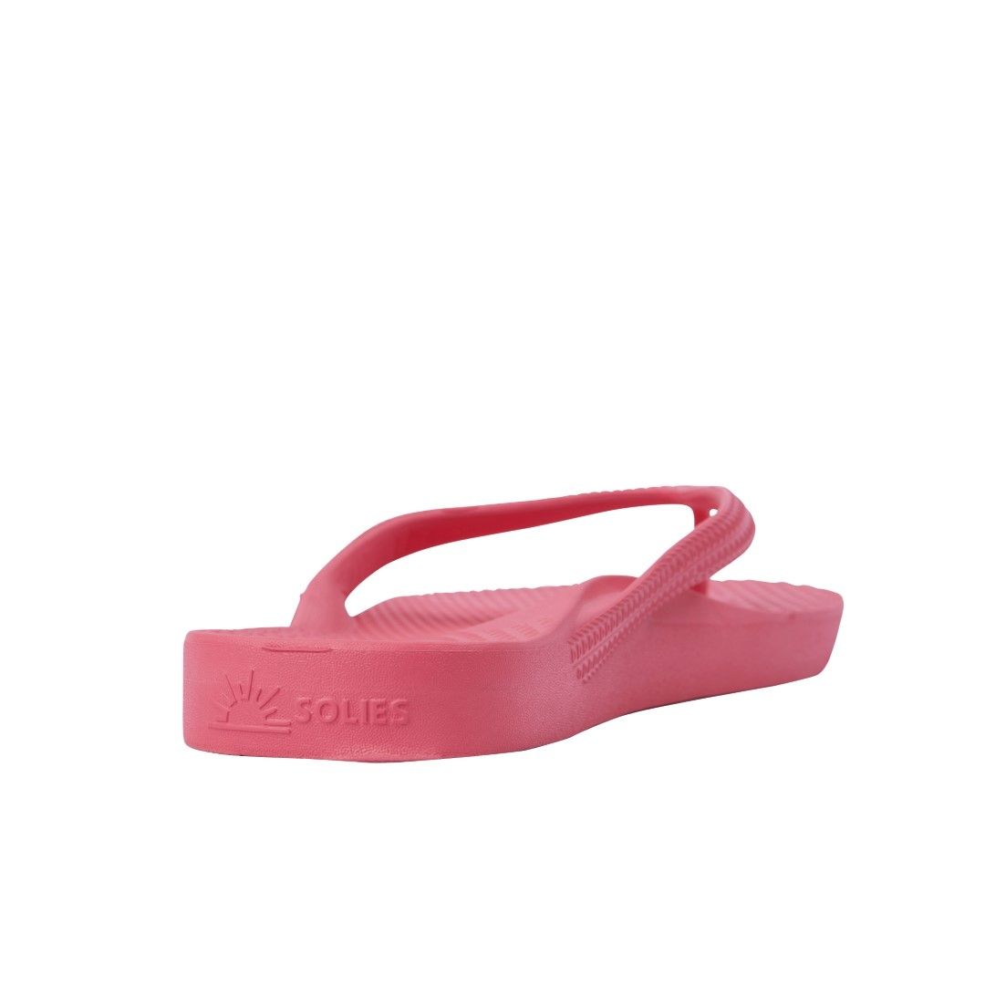 SOLIES ORIGINAL ARCH SUPPORT THONGS / DEEP CORAL photo