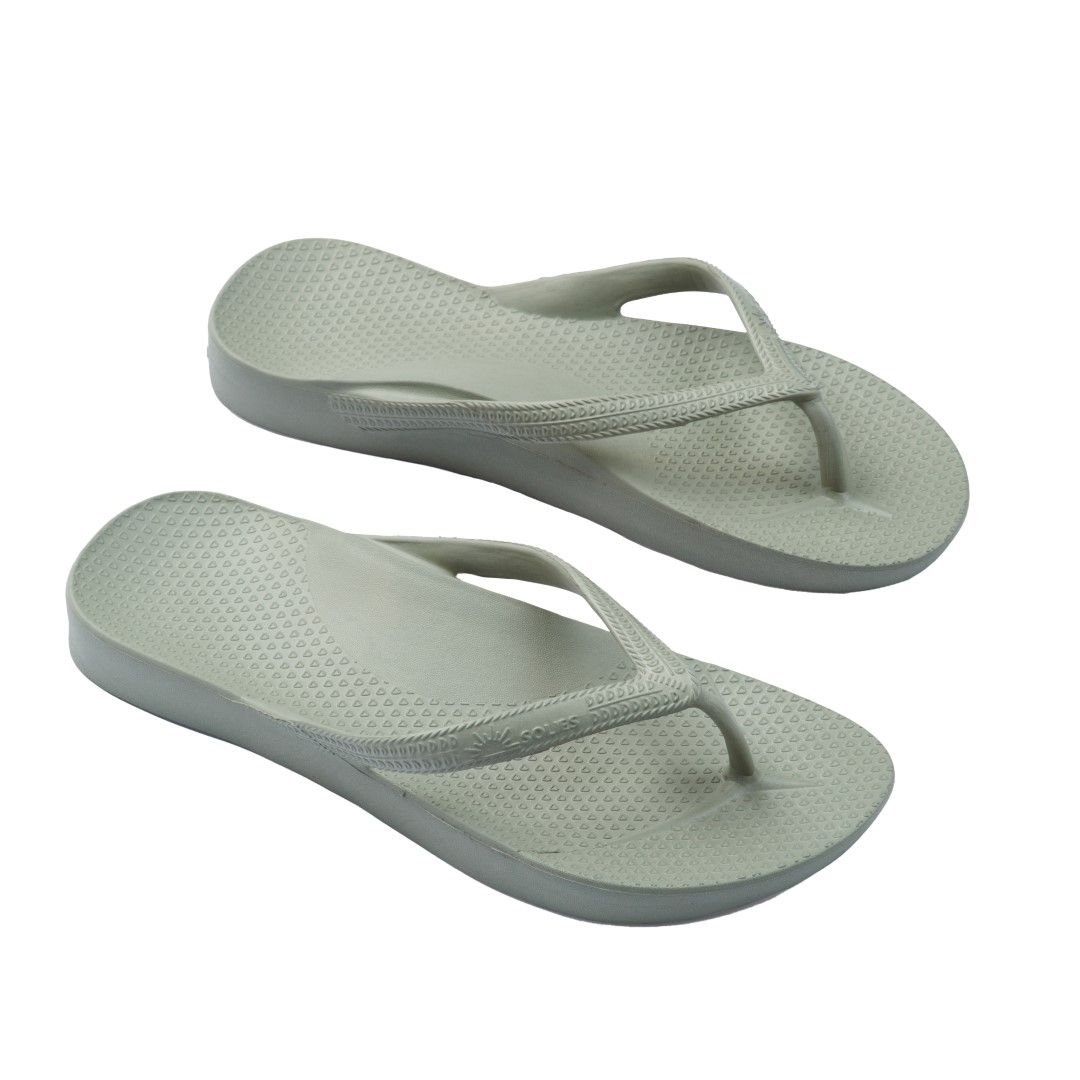 SOLIES ORIGINAL ARCH SUPPORT THONGS / MUSHROOM photo