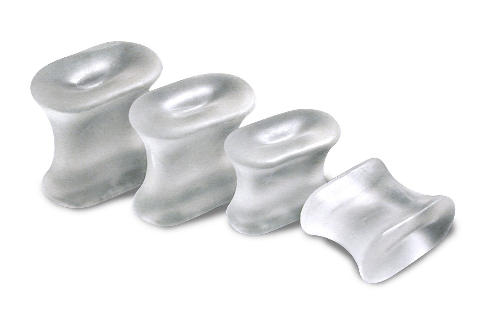 PEDIPOINT GEL TOE SPREADERS WITH SILVER-ION  photo