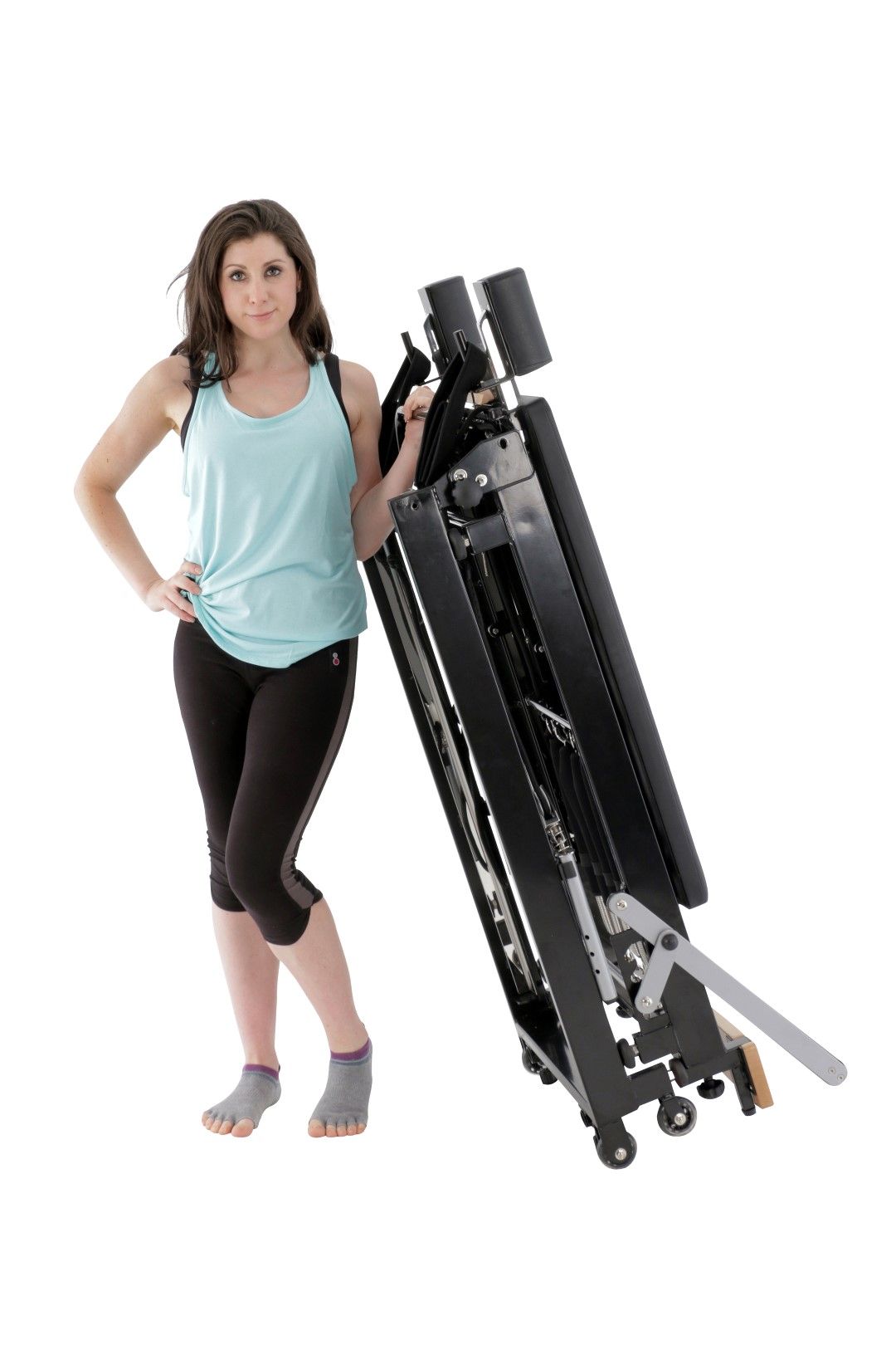 STRONGHOLD PILATES FOLDING REFORMER photo