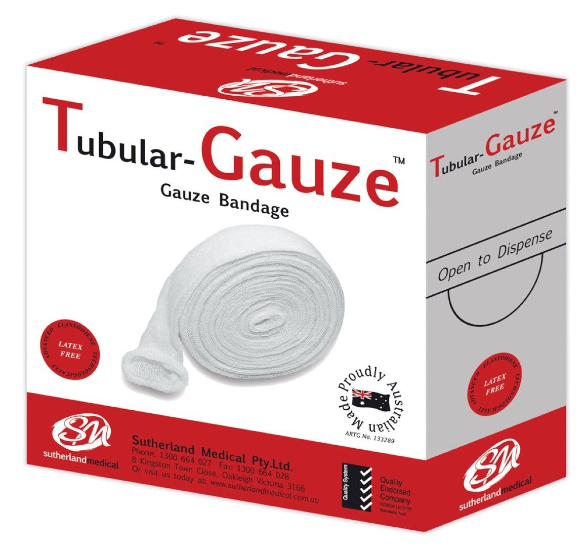 TUBULAR-GAUZE - LIGHTWEIGHT PROTECTION BANDAGE (LATEX FREE) photo