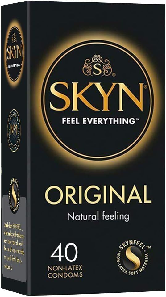 SKYN NON-LATEX CONDOMS / BOX OF 40 photo