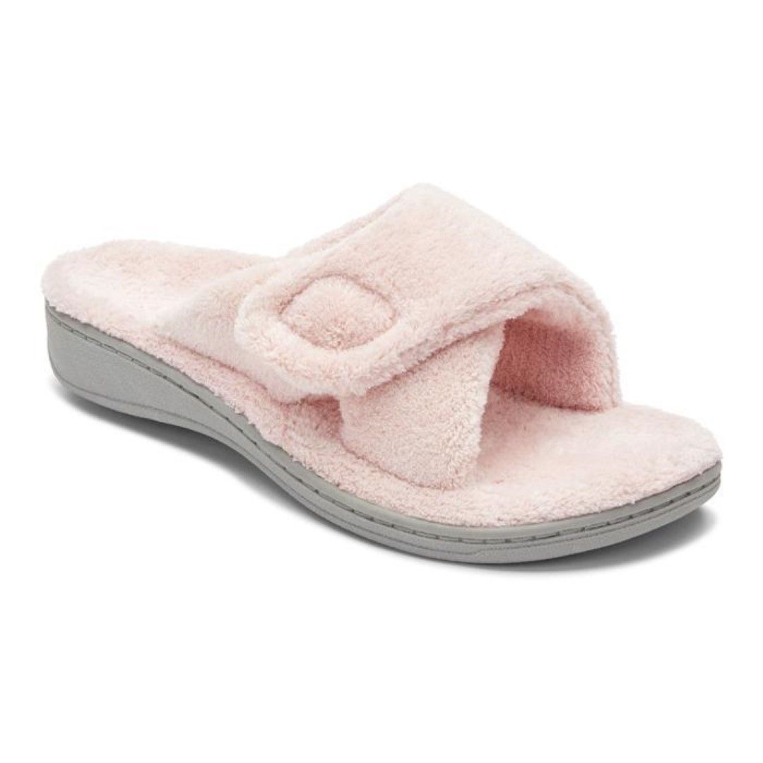 VIONIC WOMENS RELAX TOE POST SANDAL - PINK photo