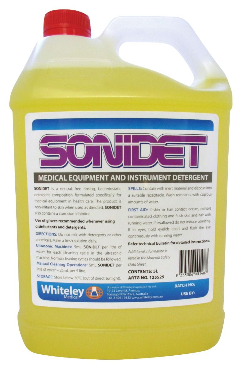 WHITELEY SONIDET INSTRUMENT DETERGENT photo