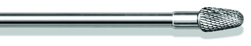 BUSCH CARBIDE MILLS FINE X-TOOTHING / 4.0MM / BUD SHAPE