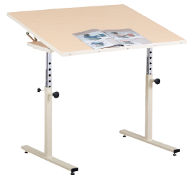 FORTRESS PERSONAL WORK TABLE WITH TILT TOP