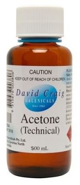 ACETONE / 500ml BOTTLE