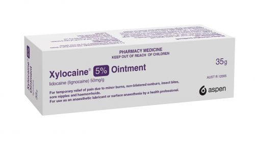 ASPEN XYLOCAINE (LIGNOCAINE/LIDOCAINE) 5% OINTMENT / 35G / TUBE