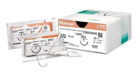 B BRAUN MONOSYN ABSORBABLE SUTURES