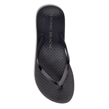 VIONIC NOOSA BEACH TOE POST SANDAL - BLACK