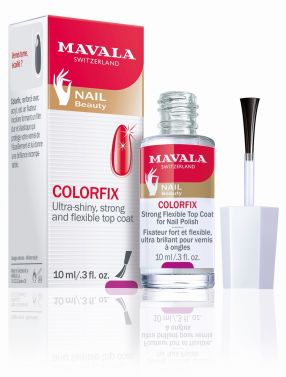 MAVALA COLORFIX FLEXIBLE TOP COAT / 10ML BOTTLE