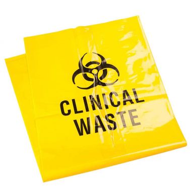 CONTAMINATED WASTE BAGS PKT/50