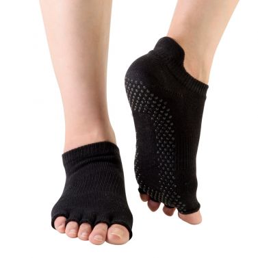 FOOTSOX HALF TOE PILATES SOCK
