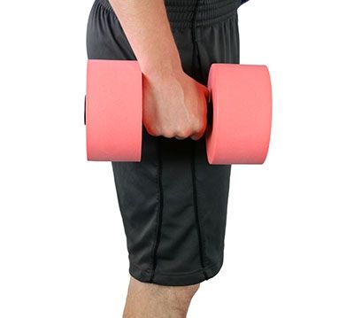 FORTRESS AQUA DUMBELLS 2PK