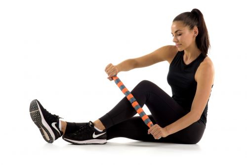 FORTRESS PRO MASSAGER ROLLER STICK / RED/BLACK