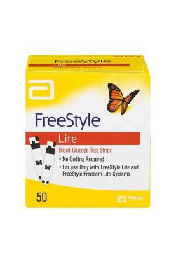 FREESTYLE LITE BLOOD GLUCOSE TEST STRIPS 100