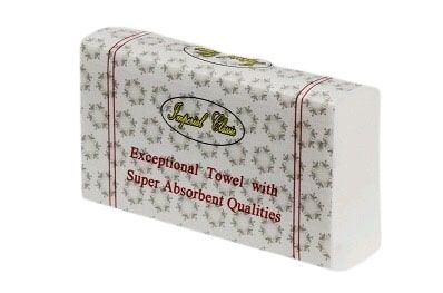 HAND TOWEL I/Leave / 19CM X 25CM / BOX OF 20
