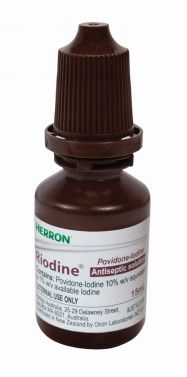 POVIDONE IODINE LIQUID SOLUTIONS / 15ml DROPPER BOTTLES