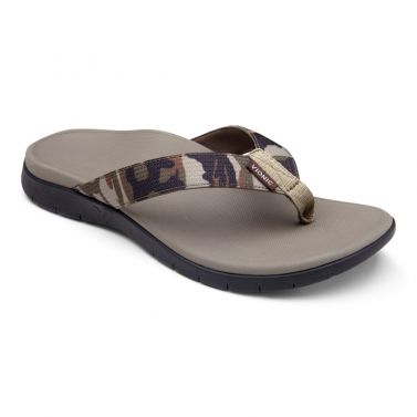 VIONIC MENS ISLANDER TOE POST SANDAL - CAMOUFLAGE